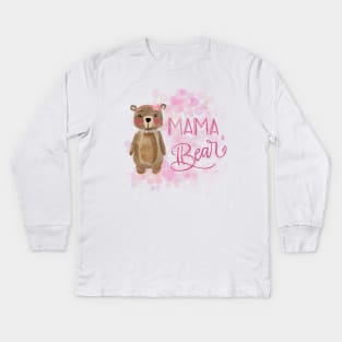 Mama bear Kids Long Sleeve T-Shirt